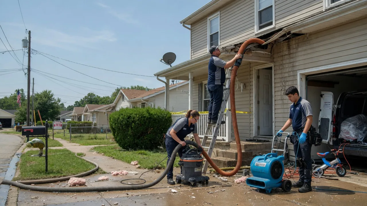 Water Damage Restoration in Wright City, OK near me